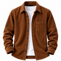 DANNY SAINTS #005 Premium Brown Corduroy Winter Overshirt